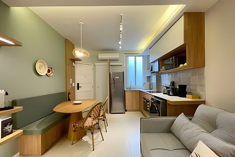 Laris Rio- Ipanema: apartamento na quadra da praia