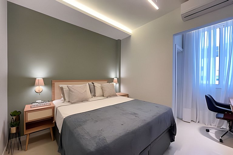 Laris Rio- Ipanema: apartamento na quadra da praia