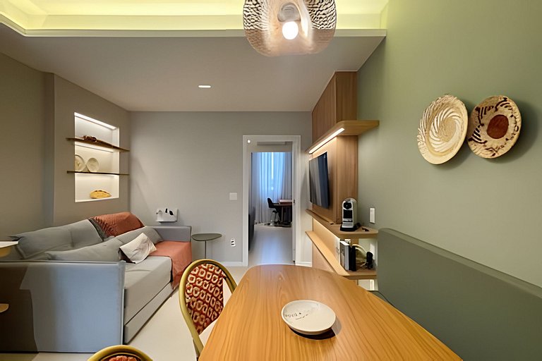 Laris Rio- Ipanema: apartamento na quadra da praia