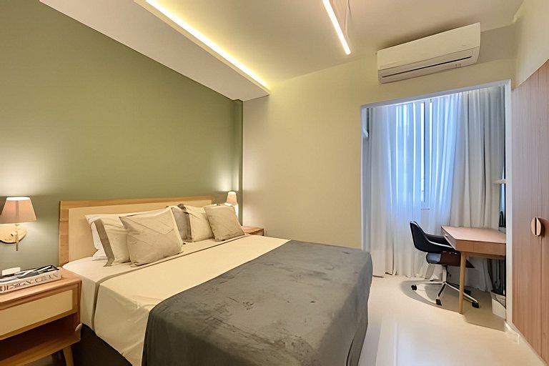 Laris Rio- Ipanema: apartamento na quadra da praia