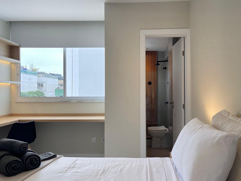 Laris Rio Ipanema: 2 suítes e vista para o Cristo