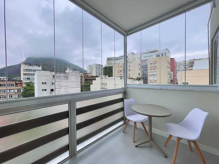 Laris Rio Ipanema: 2 suítes e vista para o Cristo