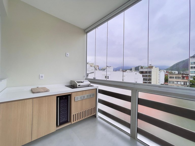 Laris Rio Ipanema: 2 suítes e vista para o Cristo