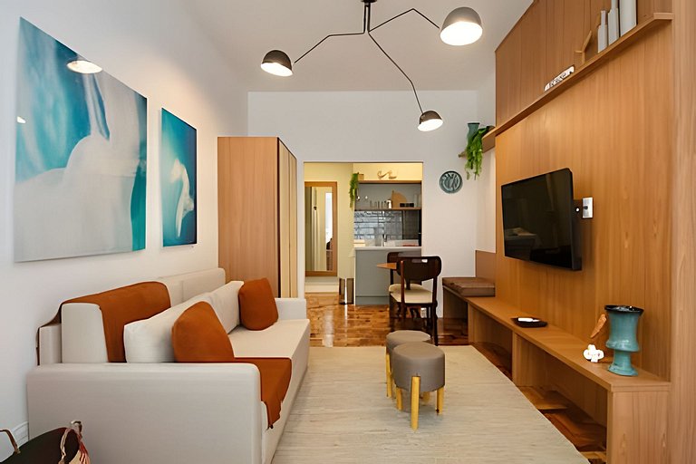 Laris Rio Ipanema: studio acolhedor perto da praia