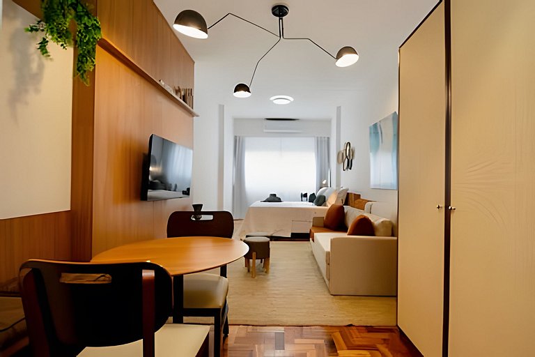 Laris Rio Ipanema: studio acolhedor perto da praia