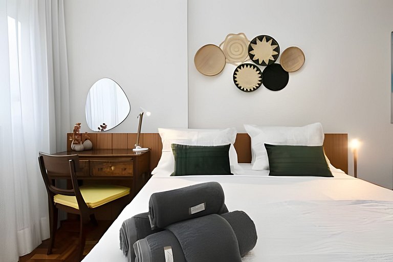 Laris Rio Ipanema: studio acolhedor perto da praia