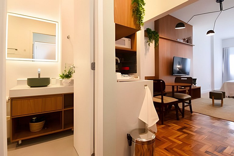 Laris Rio Ipanema: studio acolhedor perto da praia