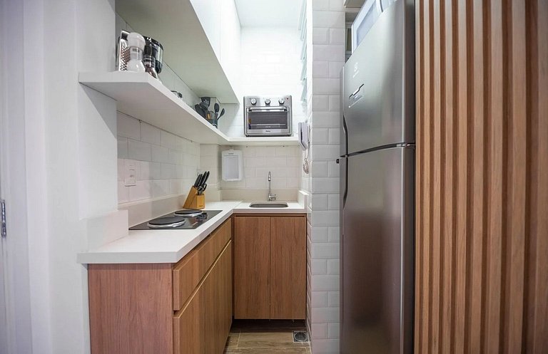 Laris Rio- Gávea: quarto/sala perto do Jockey Club