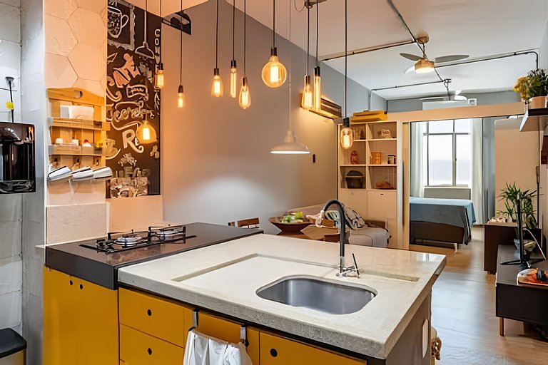 Laris Rio: Copacabana - studio quadra de praia