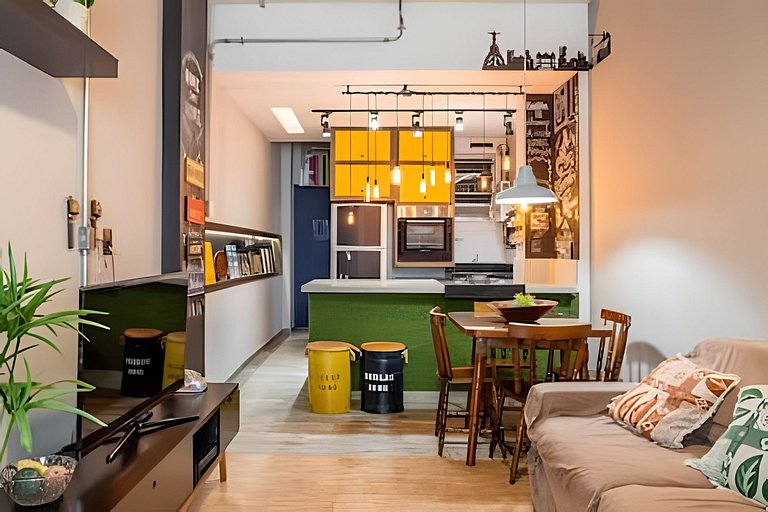 Laris Rio: Copacabana - studio quadra de praia