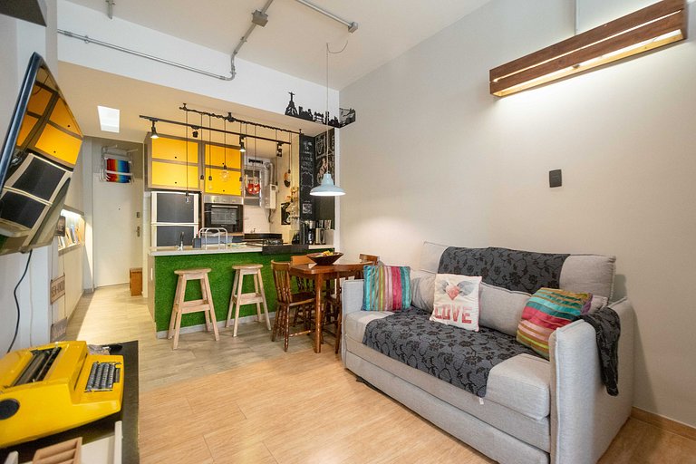 Laris Rio: Copacabana - studio quadra de praia