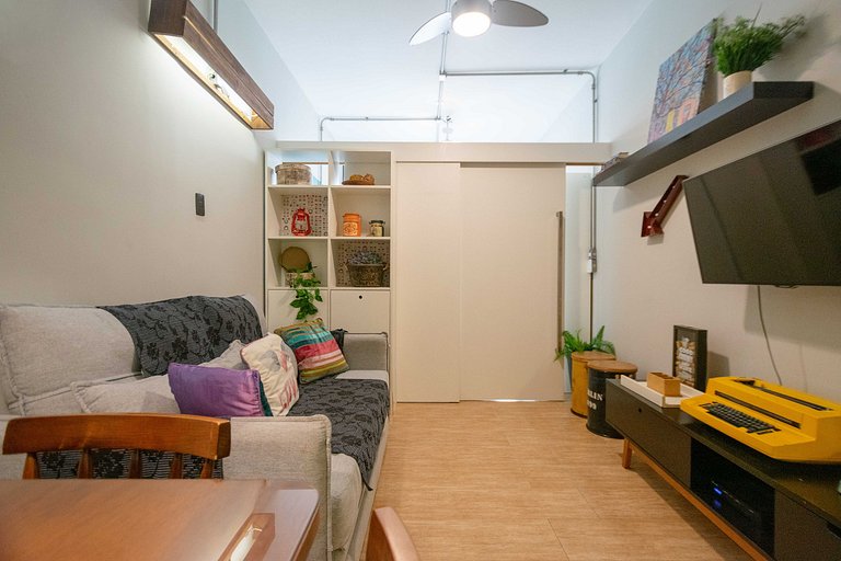 Laris Rio: Copacabana - studio quadra de praia