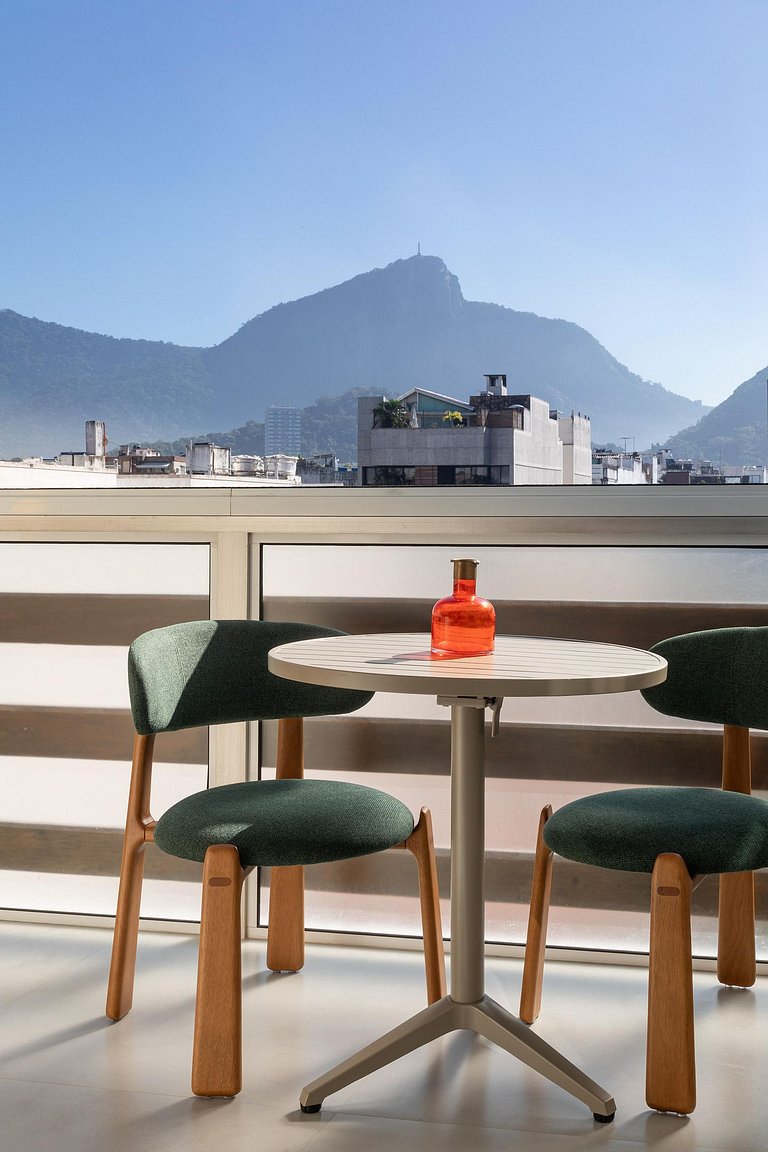 Laris Rio Ipanema: 2 suítes e vista para o Cristo