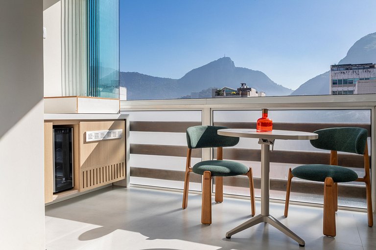 Laris Rio Ipanema: 2 suítes e vista para o Cristo